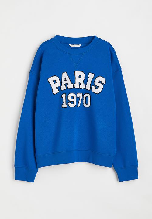 H&M - Sweatshirt - bright blue/paris