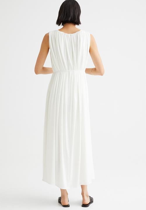 H&M - Calf-length dress - white