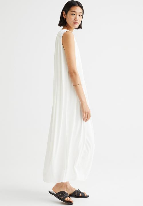 H&M - Calf-length dress - white