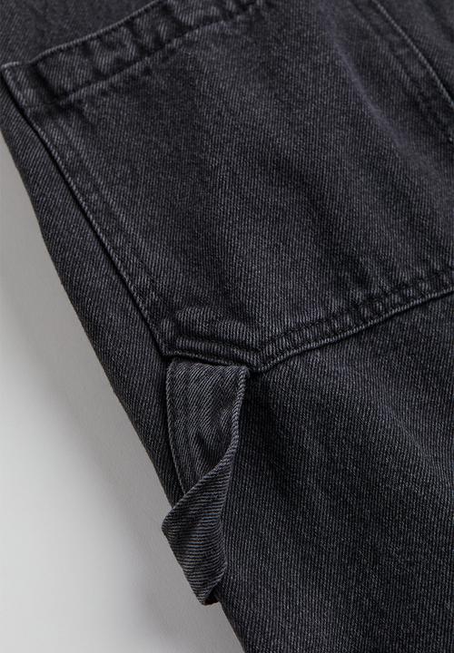H&M - Wide cargo trousers - dark grey