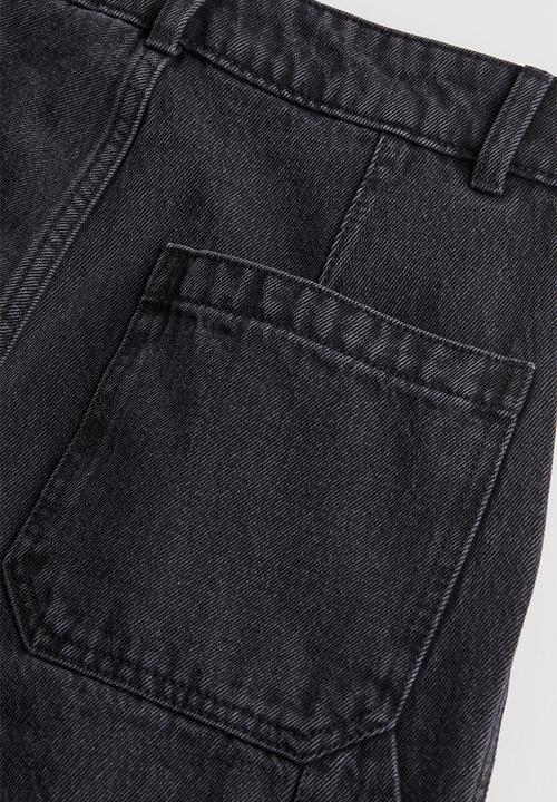 H&M - Wide cargo trousers - dark grey