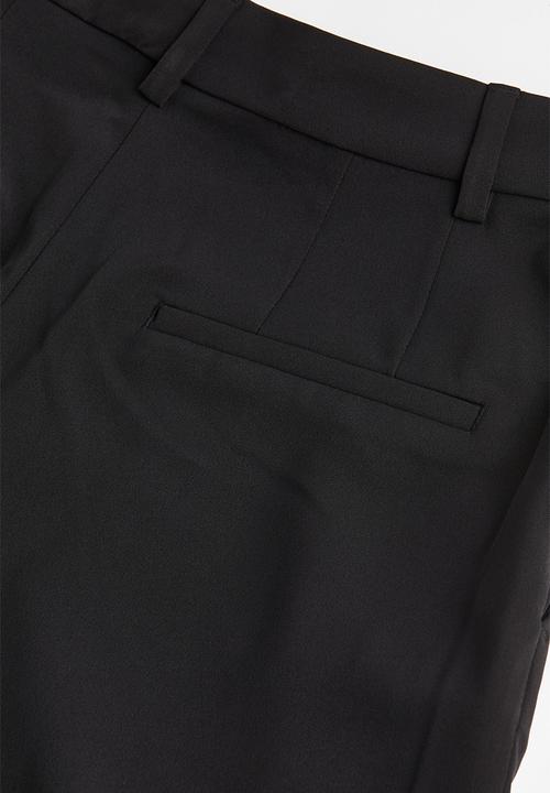 H&M - Wide trousers - black 