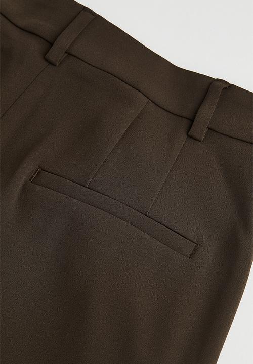 H&M - Wide trousers - dark brown