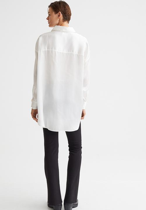 H&M - Oversized blouse - white