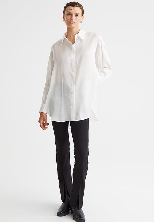 H&M - Oversized blouse - white