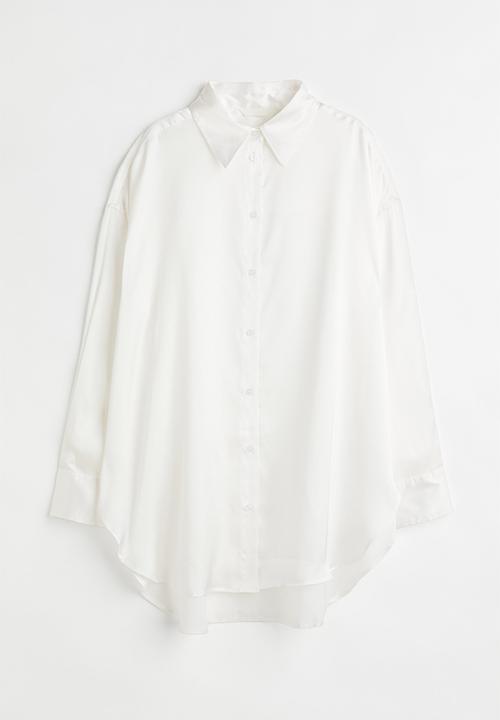 H&M - Oversized blouse - white