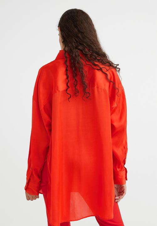 H&M - Oversized blouse - orange