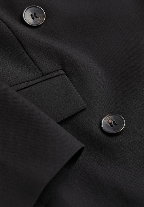 H&M - Double-breasted blazer dress - black