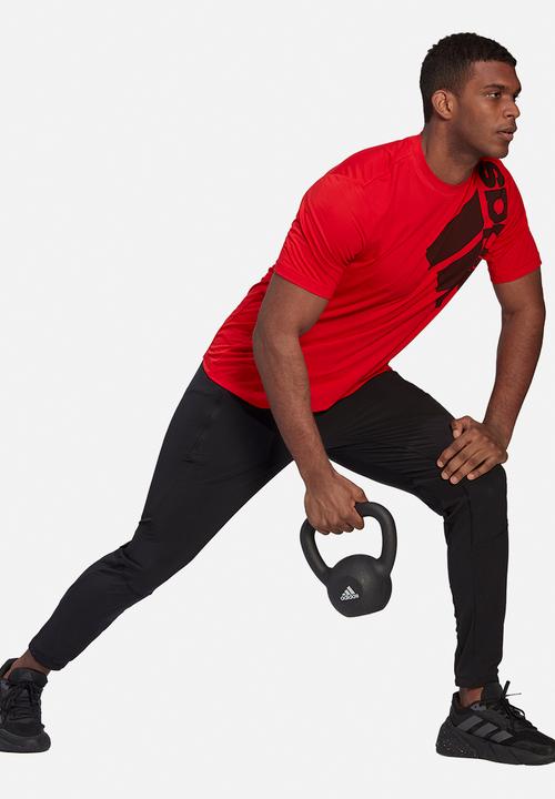 adidas Performance - Big badge of sport training tee - vivid red