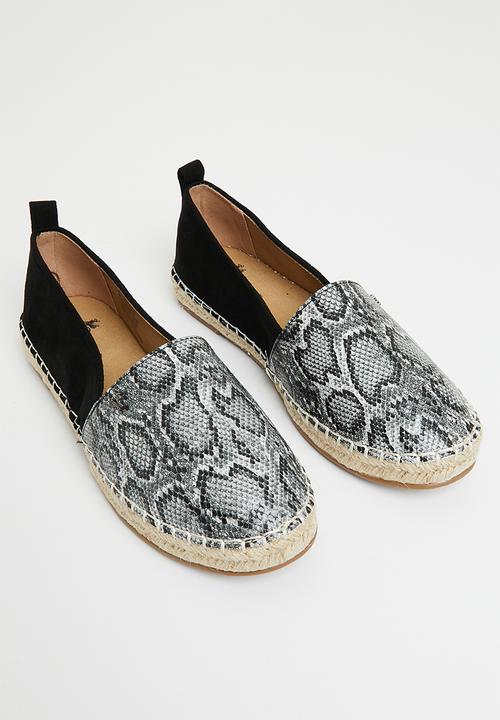 Butterfly Feet - Brooks 1 espadrille - black