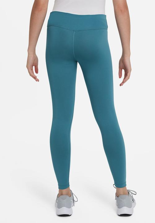 Nike - G nike dri-fit one legging - mineral teal & white
