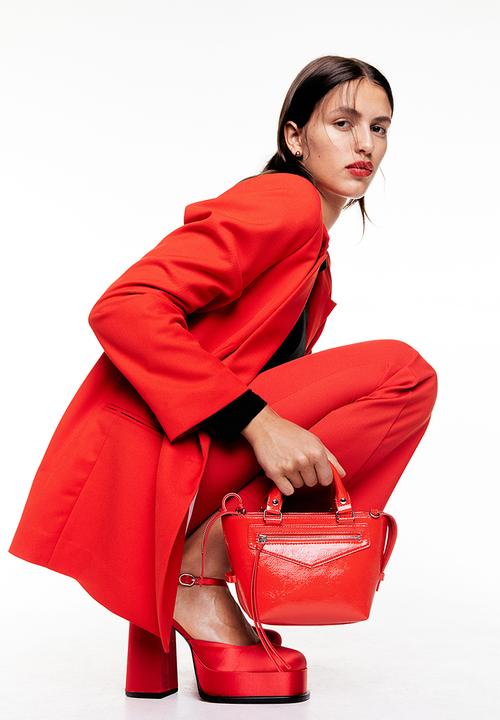 H&M - Double-breasted jacket - bright red