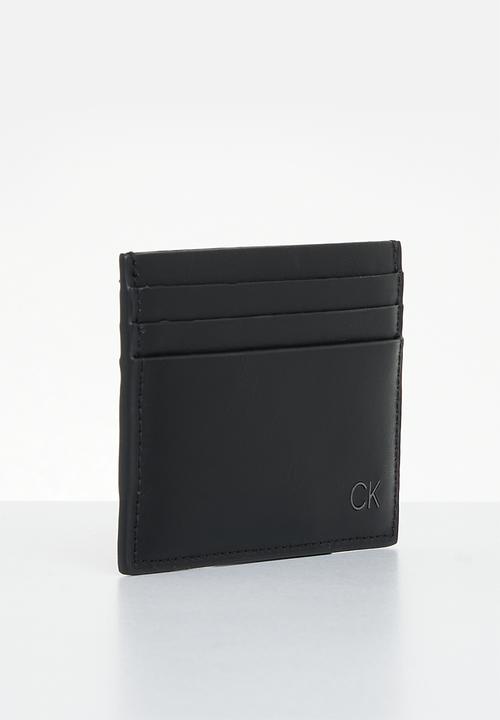 Calvin Klein - Smooth ck cardholder - black
