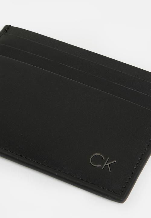 Calvin Klein - Smooth ck cardholder - black