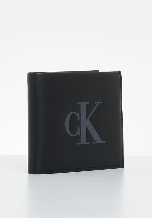 Calvin Klein - Monogram soft bifold - black