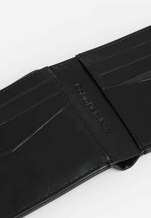 Calvin Klein - Monogram soft bifold - black