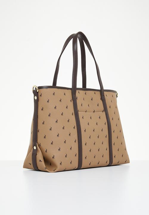 POLO - Multi use tote - camel
