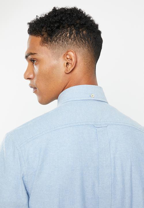 Ben Sherman - Cotton oxford shirt - pale blue