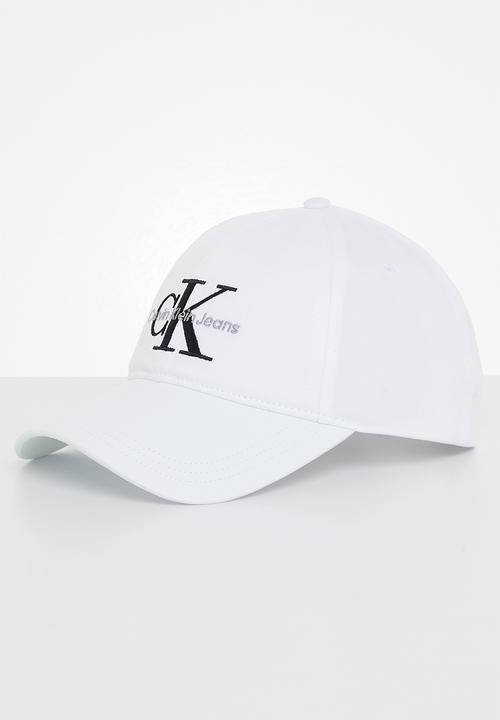 Calvin Klein - Monogram cap - bright white