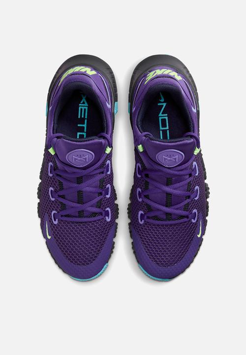 Nike - Nike free metcon 4 - deep purple/barely volt-blackened blue