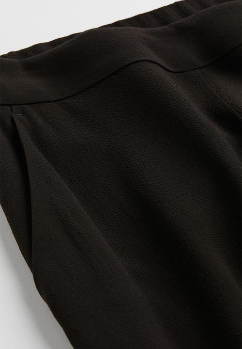 H&M - Wide trousers - black 
