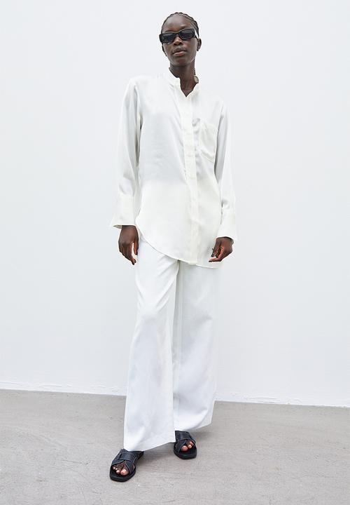 H&M - Oversized shirt - white