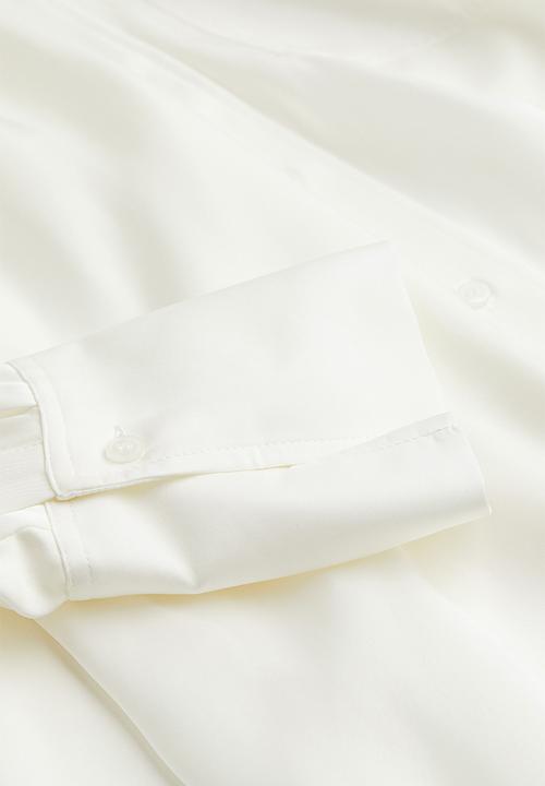 H&M - Oversized shirt - white