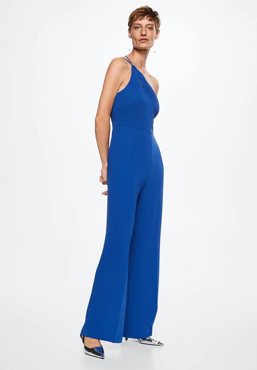 MANGO - One-piece suit jaca - mid blue