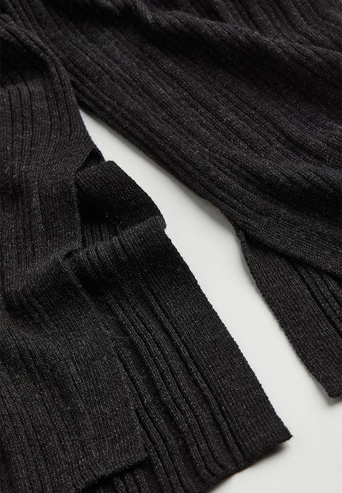 H&M - Ribbed jumper - dark grey
