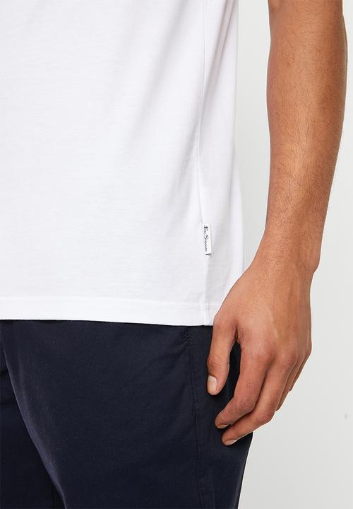 Ben Sherman - BIG TARGET TEE - WHITE