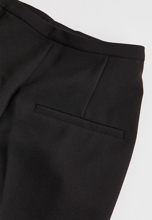 H&M - Straight trousers - black