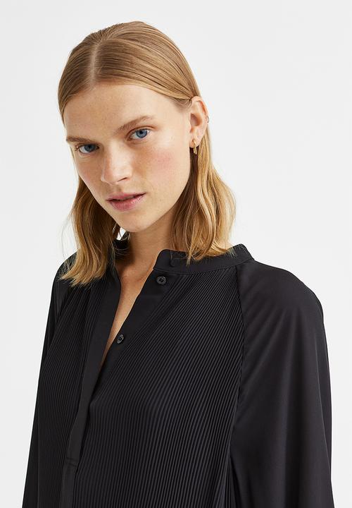 H&M - Pleated dress - black