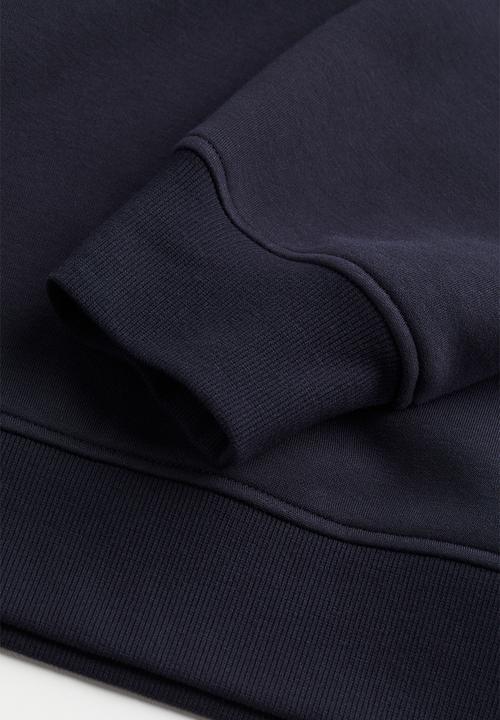 H&M - Crew-neck sweatshirt - dark blue/beverly hills