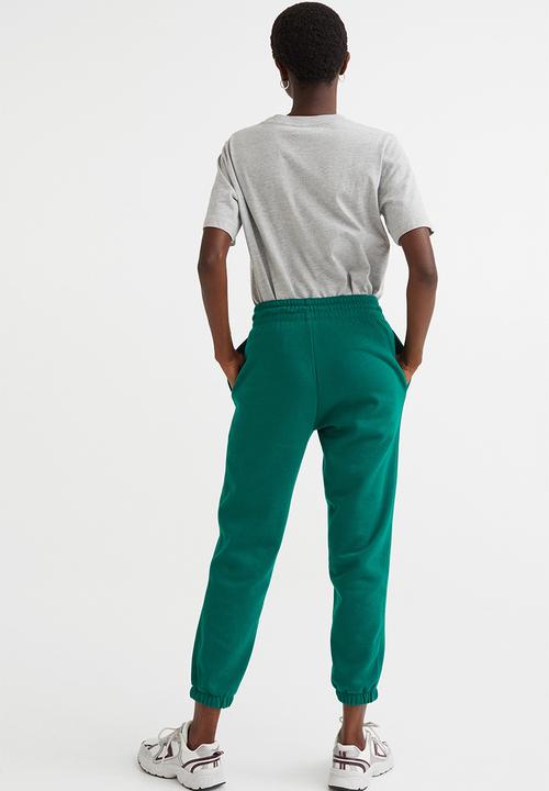 H&M - Cotton-blend sweatpants - green