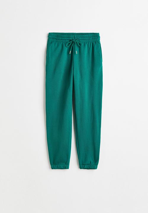 H&M - Cotton-blend sweatpants - green