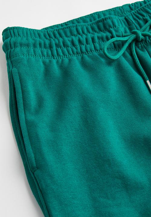H&M - Cotton-blend sweatpants - green
