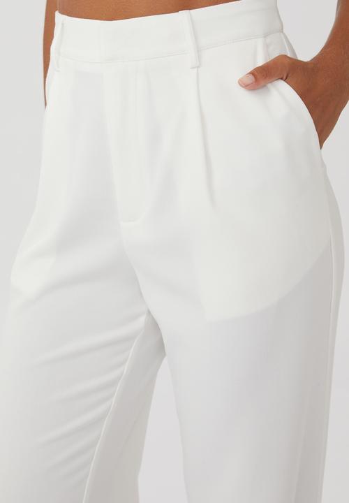 Cotton On - Blake wide leg pant - chalk pant