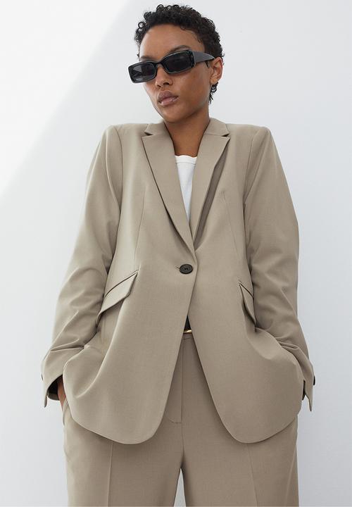 H&M - Single-breasted jacket - beige