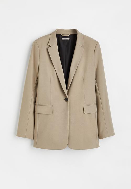 H&M - Single-breasted jacket - beige