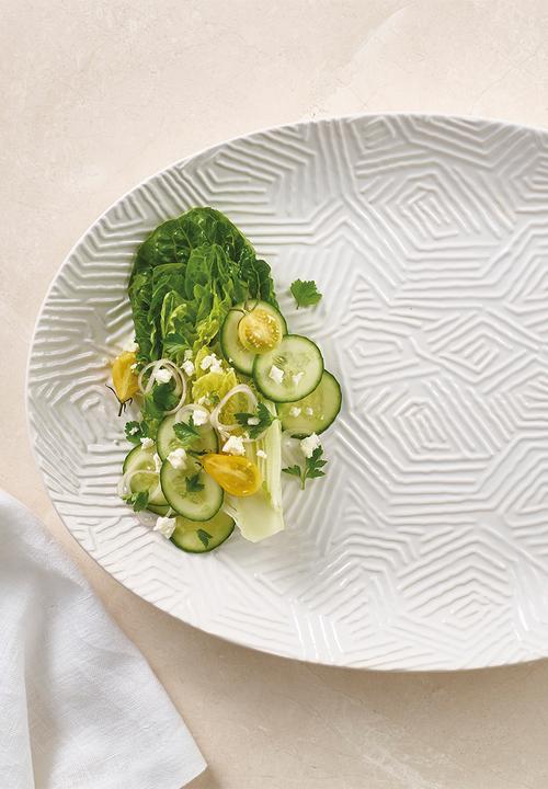 Maxwell & Williams - Dune oval platter - white
