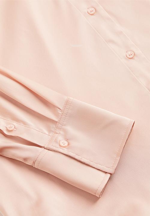 H&M - V-neck blouse - light pink