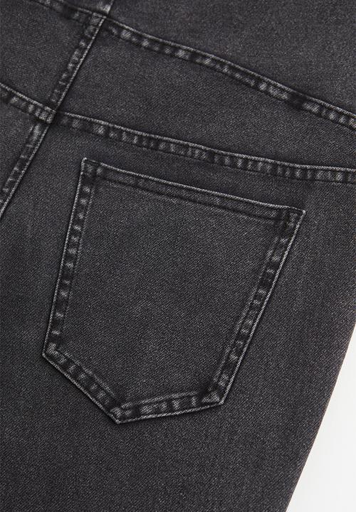 H&M - Mama jeggings - dark grey denim