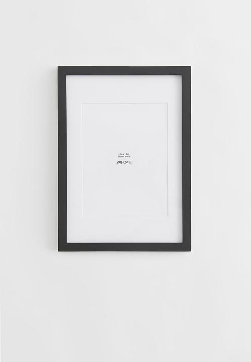 Wooden frame - black I