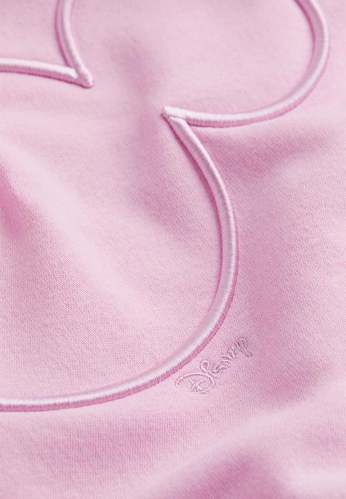 H&M - Motif-detail sweatshirt - light pink/mickey mouse
