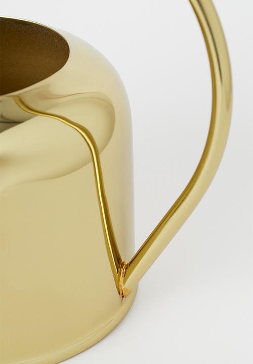 H&M - Metal watering can - gold