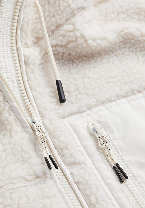 H&M - Teddy jacket - natural white