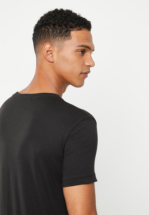 Calvin Klein - Core institutional logo slim tee-  black