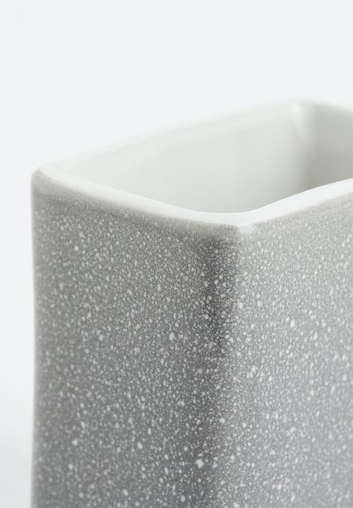 H&M - Stoneware toothbrush mug - grey