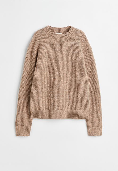H&M - Rib-knit jumper - beige