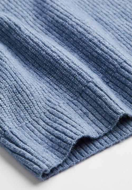 H&M - Rib-knit jumper - blue